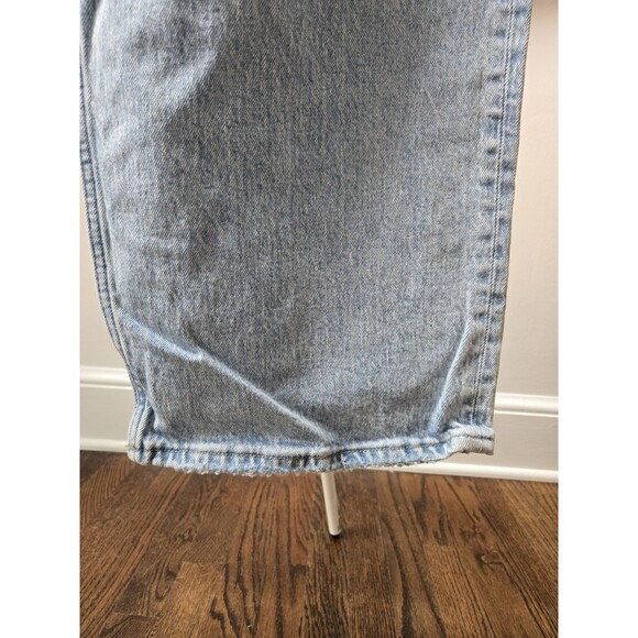 New Abercrombie Fitch Jeans  34/18L  Distressed 90s Relaxed High Rise Curve Love - Picture 6 of 12